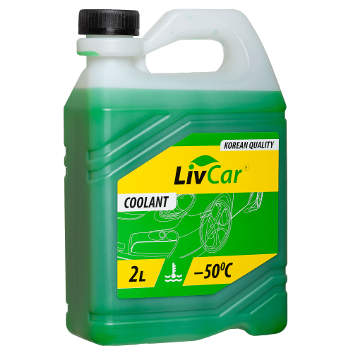 Антифриз оптом: LIVCAR COOLANT -50°С Зелёный
