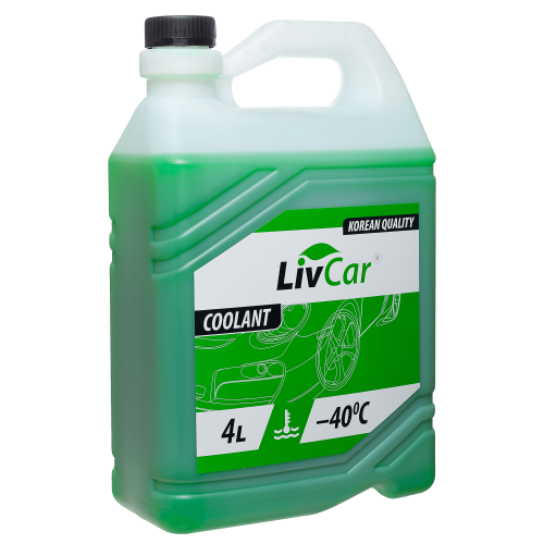 Антифриз оптом: LIVCAR COOLANT -40°С Зелёный