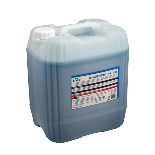 Антифриз оптом: LIVCAR PREMIUM COOLANT -40°С Голубой
