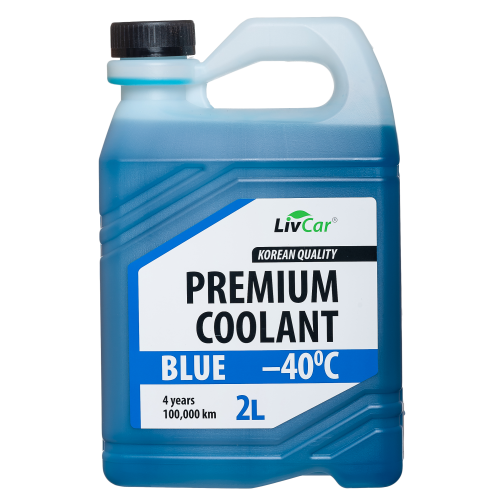 Антифриз оптом: LIVCAR PREMIUM COOLANT -40°С Голубой