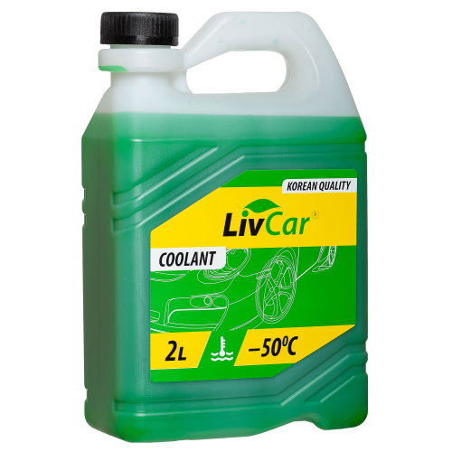 Антифриз оптом: LivCar COOLANT -50°С Зелёный