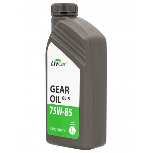 DOT4 тормозная жидкость оптом: LIVCAR GEAR OIL GL-5 75W85 <br><span>полностью синтетическое</span>