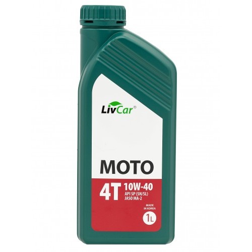 Моторное масло LivCar оптом: LIVCAR MOTO 4T 10W40 SP/MA-2