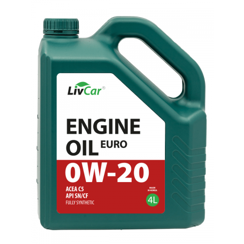 Моторное масло LivCar оптом: LIVCAR ENERGY DX ENGINE OIL 0W20 API SP/GF-6A