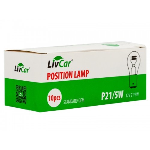 LIVCAR POSITION LAMP P21/5W