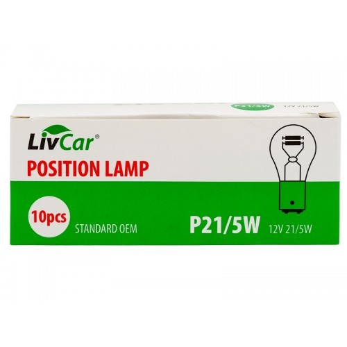 LIVCAR POSITION LAMP P21/5W