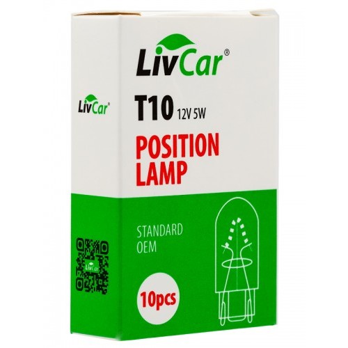 LIVCAR POSITION LAMP T10