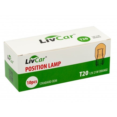 LIVCAR POSITION LAMP T20 Orange