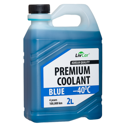Антифриз оптом: LIVCAR PREMIUM COOLANT -40°С Голубой