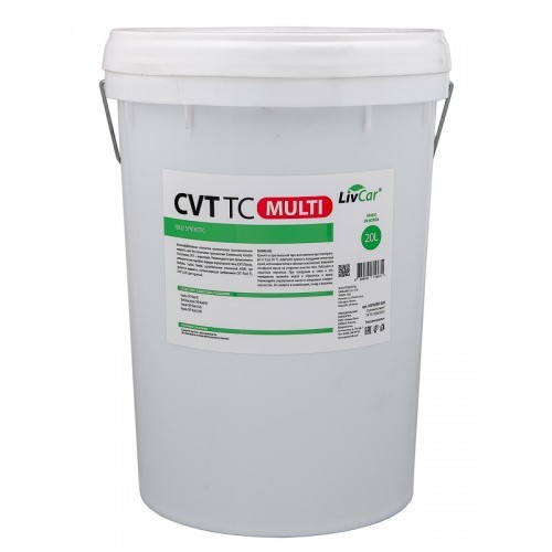 DOT4 тормозная жидкость оптом: LIVCAR CVT MULTI TC <br><span>для АКПП вариаторного типа</span>