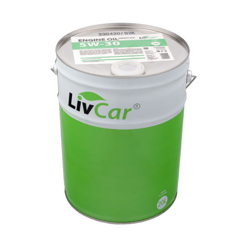Моторное масло LivCar оптом: LIVCAR ENERGY ECO ENGINE OIL 5W30 API SP/CF/GF-6A